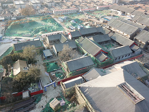四氏學堂仿古建筑施工